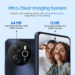 Blackview SHARK 8 Smartphone 16GB+128GB 6.78″ 120Hz Android 13 64MP 5000mAh NFC