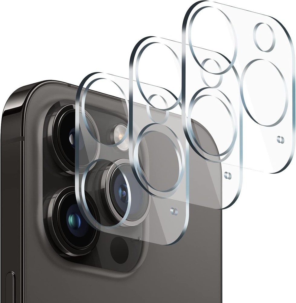 3 Pack Camera Lens Protector for iPhone 14 Pro 6.1″ & Pro Max 6.7″