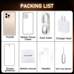 2026 G16 Pro Max 256GB Android Unlocked Cell Phone Dual SIM 5G Mobile Smartphone
