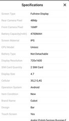 Cubot KingKong Mini 4 Rugged 16+128GB 4G NFC 4.7” IP68 4700mAh Android15 Phone