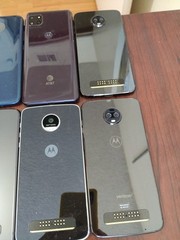 Lot of 8 Motorola Moto Z2 / G7 Power and other For parts