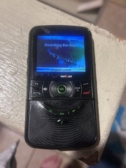 Pantech PCD Razzle Qwerty Swivel Phone TXT8030 Black Verizon w Charge r RARE