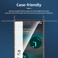For Google Pixel 6a Screen Protector Tempered Glass HD Clear Full Coverage 3Pack