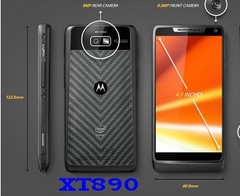 Unlocked Motorola XT890 – 4.3″ Androd Phone 3G Wi-Fi NFC Original Capable 8MP