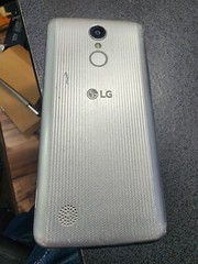 LG Aristo LGMS210 Silver Quad Core Metro 5 Touchscreen Bad LCD As Is For Parts
