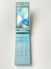 Kyocera 701KC/702KC Digno Keitai2 Android Flip Phone Unlocked Blue From Japan