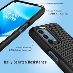 Shockproof Non Slip Case for OnePlus Nord N200 5G 6.49 Inch Heavy Duty Protectio