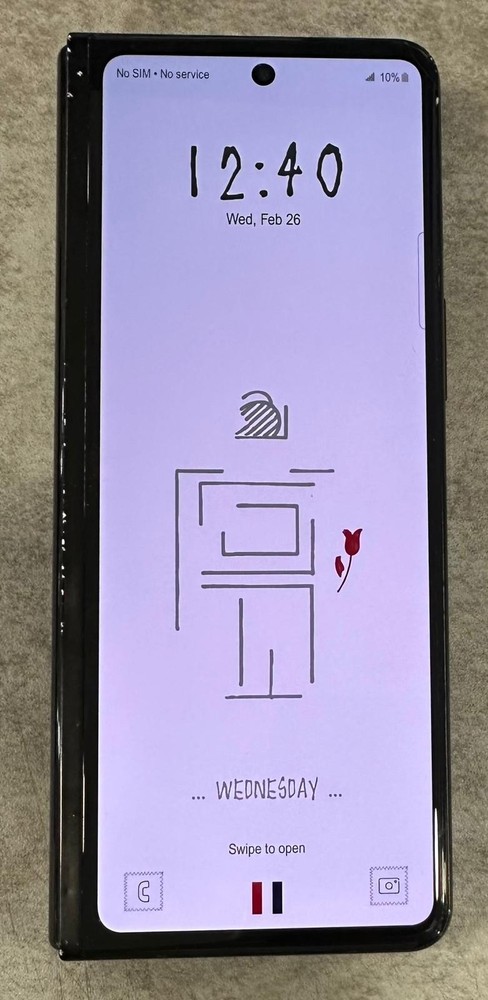 Samsung Galaxy Z Fold 3 5G 512GB Black (Thom Browne limited edition) UNLOCKED