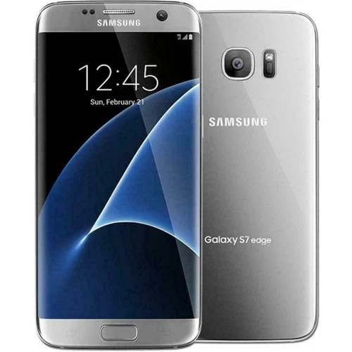 Samsung S7 Edge G935U 32GB 4G LTE Black / Silver Factory Unlocked Smartphone A+