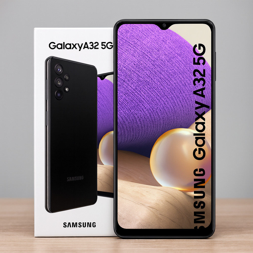 Samsung Galaxy A32 5G – 64 GB – Awesome Black (Unlocked)