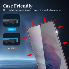 [4+2 PCS] Privacy Screen Protector & Camera Lens Protector for Samsung Galaxy S2