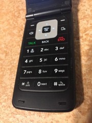 LG AX565 Alltel flip cell phone clean MEID