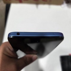 Cracked Glass Motorola Moto G Play Smartphone Blue For Parts Not Working