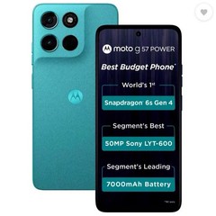 Global Motorola Moto G57 Power 5G 6.72″50MP Snapdragon 6s Gen 4 7000mAh Android