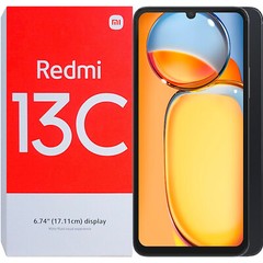 Xiaomi Redmi 13C 4G Midnight Black 128GB + 4GB Dual-Sim Unlocked GSM NEW