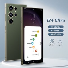 I24 Ultra Android 13 Unlocked Smartphone – 6.8″ HD, 6000mAh, 256GB Storage