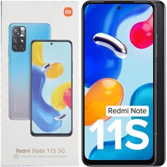 NEW Xiaomi Redmi Note 11S 5G Midnight Black 128GB + 4GB Dual-SIM Unlocked GSM