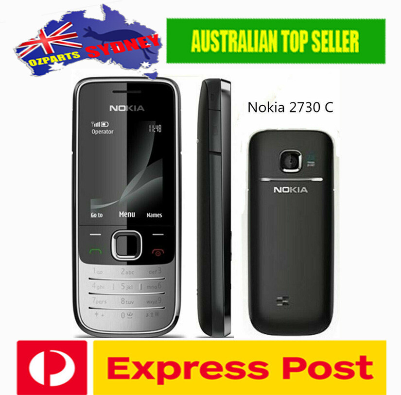 New NOKIA 2730 Classic 2730C Unlocked MOBILE PHONE for Vodafone Optus TPG