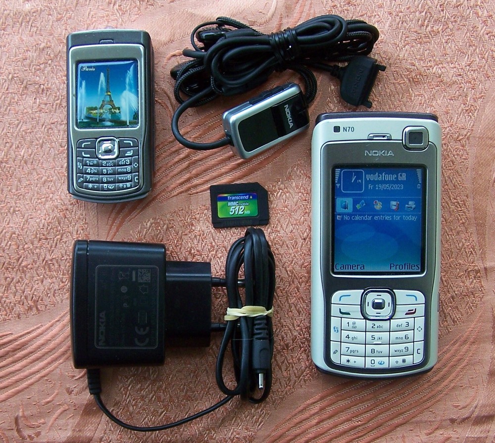 Nokia N70 Flash 3G mobile GΟΟD CONDITION – ΝΟ n95 n 6680 6630- Made in Finland