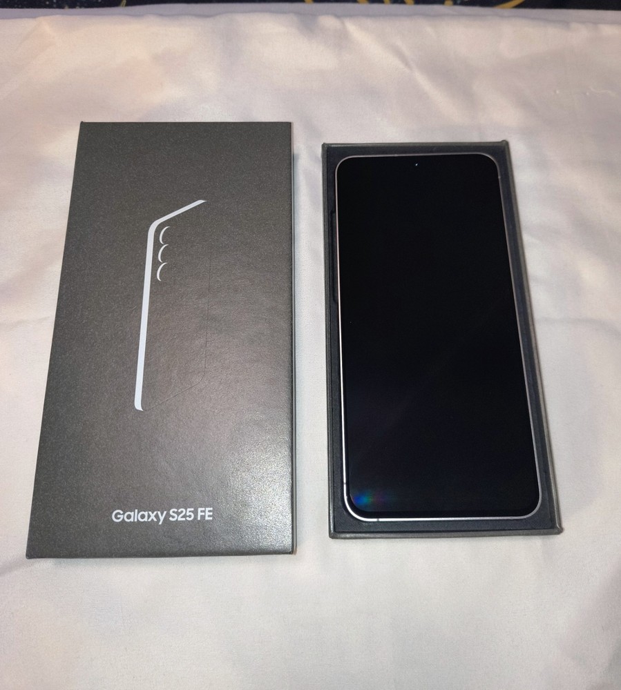 Samsung Galaxy S25 FE Smartphone Slate Style Gray Color with Box