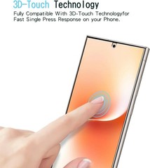 2+2 Pack Screen & Camera Lens Protector for Samsung Galaxy S25 Ultra, Clear