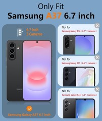 Galaxy A37-5G Phone Case – Military Grade Drop Protection, Anti-Slip Matte Textu