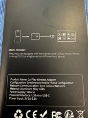 CarPlay Wireless CarPlay Unit