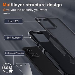 Motorola Moto G Power 5G 2024 Case, Full Body Heavy Duty Rugged Shockproof Cover