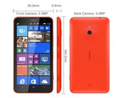 Unlocked Original Nokia Lumia 1320 6″ 3G Wifi 5.0MP G ROM Windows Smartphone