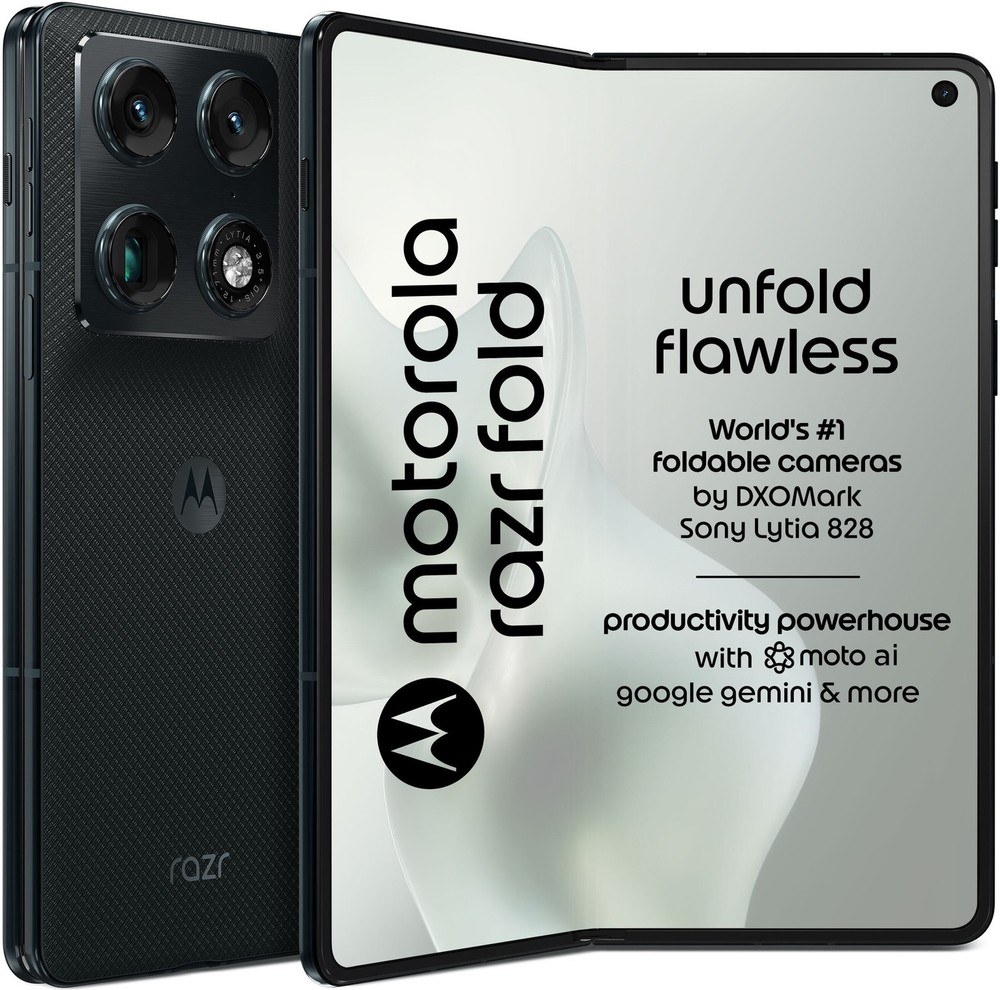 Motorola Razr Fold | 256GB | 12GB RAM | Blackened blue| Global Version E-SIM NFC