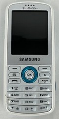 Samsung Gravity SGH-T459 T-Mobile White and Blue Slider Phone FOR PARTS