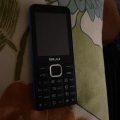 BLU Cell Phone Unlocked W/ Number Buttons Tank II T193 2.4″ VGA GSM Dual Sim