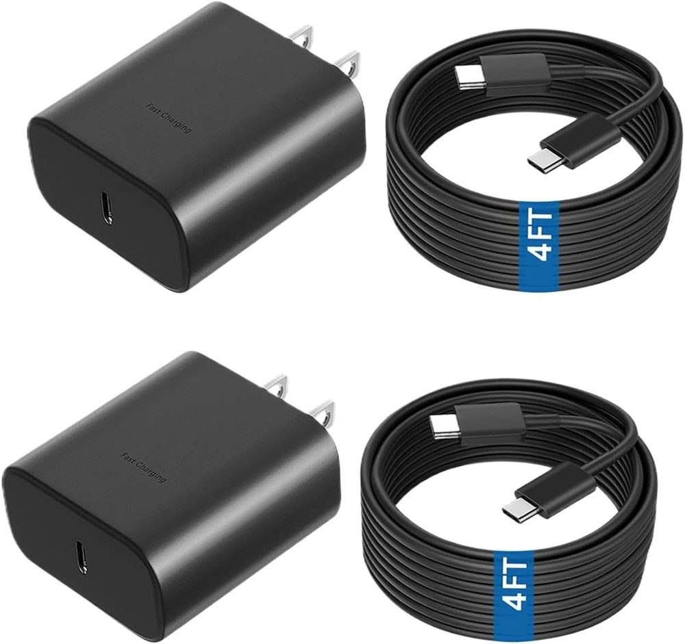45W Super Fast USB-C Wall Charger for Samsung S22/S21/S20