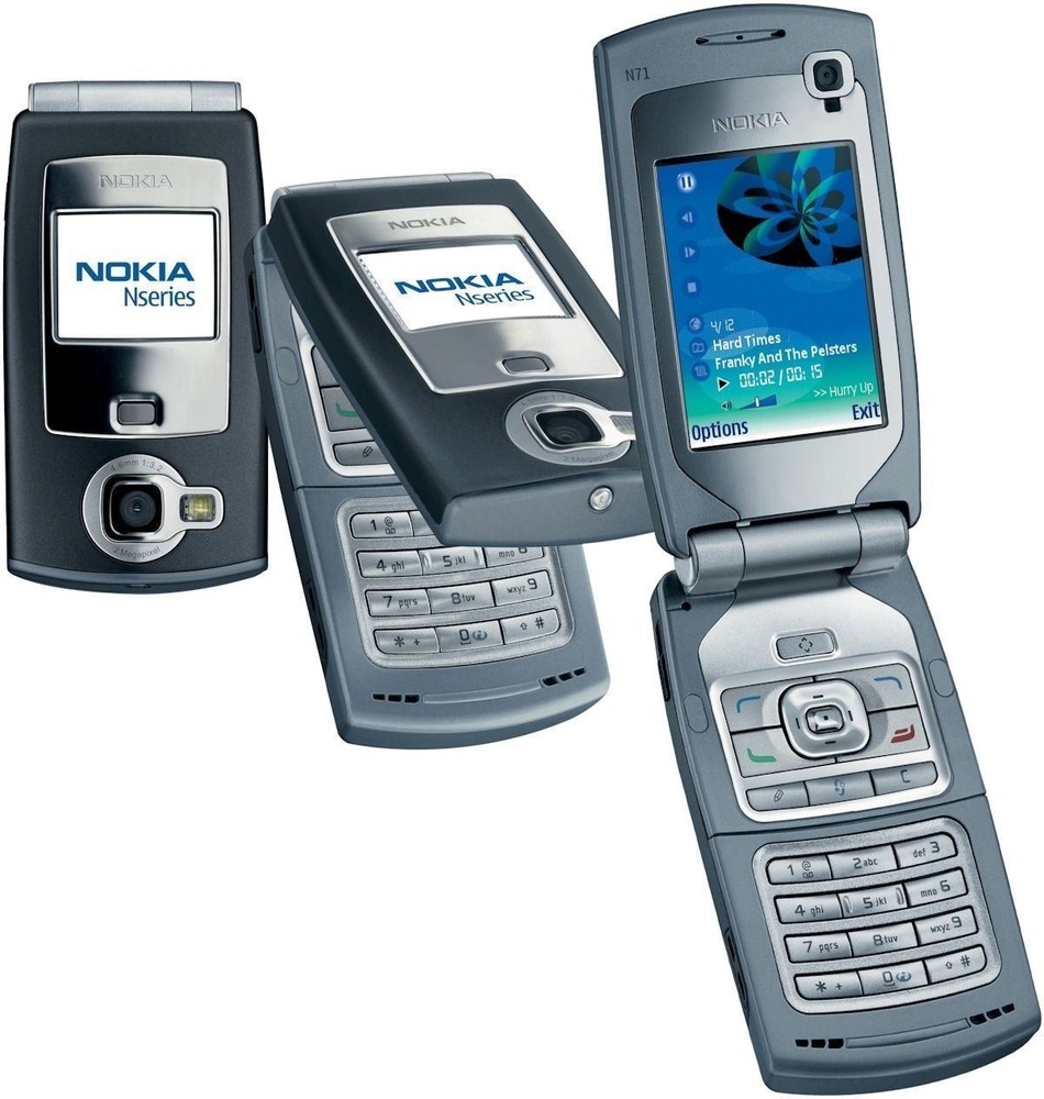 Nokia n71 3G UMTS 2100 2.4″ Original Bluetooth 2MP Infrared port Mobile Phone