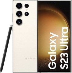 Samsung Galaxy S23 Ultra SM-S918U1 512GB Cream Unlocked Smartphone Excellent