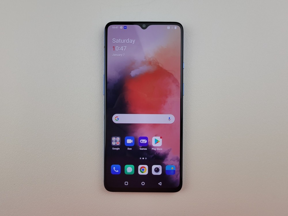 OnePlus 7T (HD1907) 128GB – Blue (GSM Unlocked) (T-Mobile) – BLEMISHED – H7430