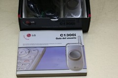 NEW/OLD STOCK *RARE* LG C1300i Compact color cell flip phone S/N 509KPRW052374