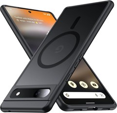 NO.1 Magnetic for Google Pixel 6a Case with Mag-Safe Slim Hard Case Soft Silicon