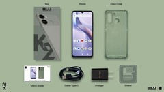 NEW BLU K2 (LOT OF 2 ITEMS )Factory Unlocked Android 15 US Version Cell Phone BK