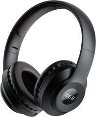 X5 Rechargeable & Portable FM Radio Headphones with Best Reception,Led Display,S