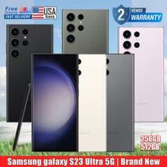 NEW SEALEDSAMSUNG GALAXY S23 ULTRA 5G UNLOCKED 1T/512GB/256G 2 YEAR WARRANTY