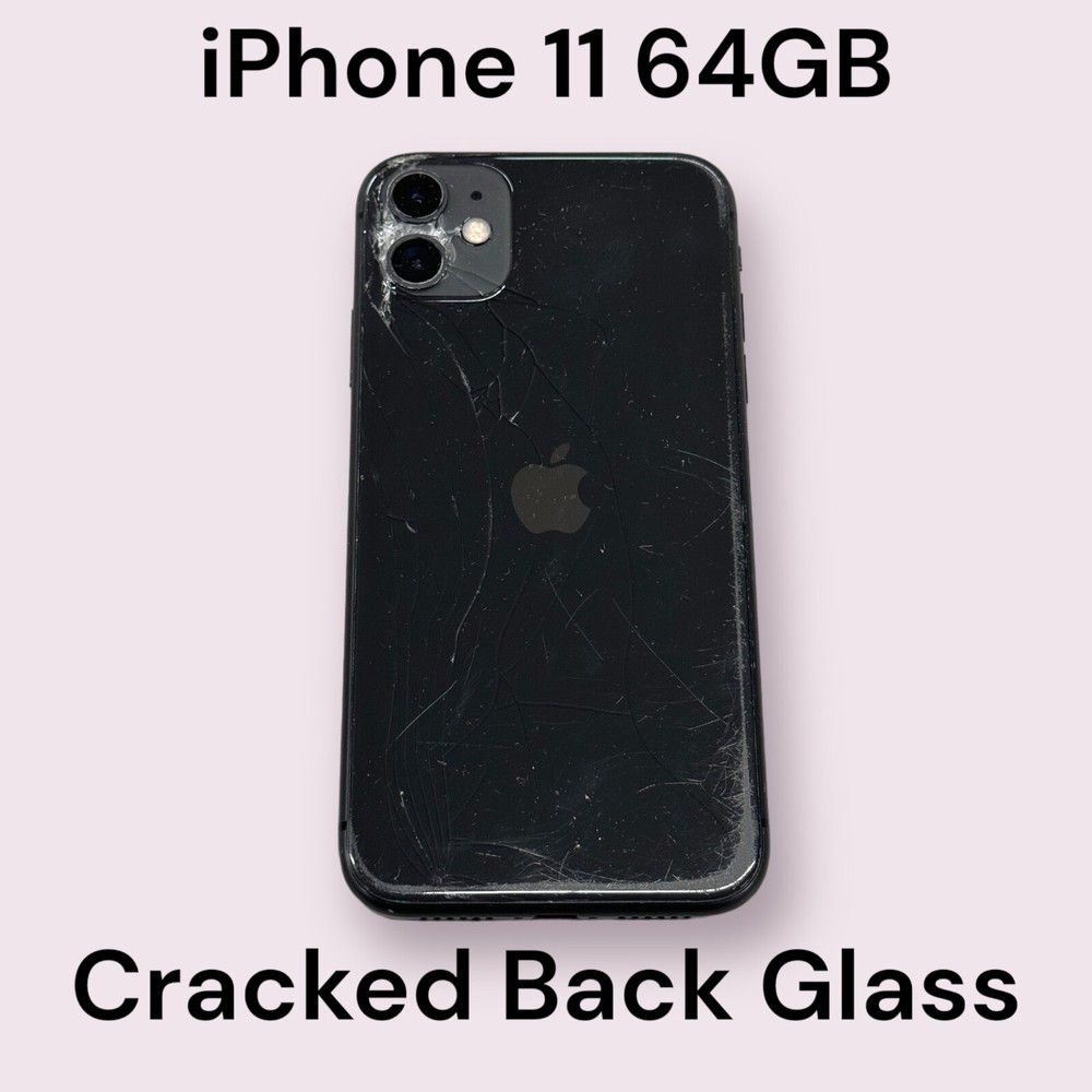 Apple iPhone 11 – 64GB – Black (Unlocked) A2111 (CDMA + GSM)