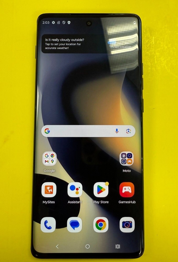 Motorola Edge 2024 – XT2405-1 – 256GB – Midnight Blue (Spectrum) Average Cond