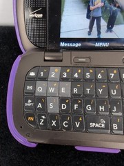 Purple Black LG Octane VN530 Dual Screen Flip Phone (Verizon)