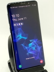 Samsung Galaxy S9 Coral Blue SM-G960U1 64GB AT&T ONLY Batt 97% 4G No A/C