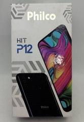 Philco Hit P12 128GB Smartphone Dual SIM 4G LTE Quad camera Android 6.5″ Black