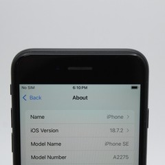 Apple iPhone SE (2nd Generation) A2275 128GB Good Condition | Black | UNLOCKED