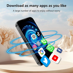 Mini Smartphone 3.0″ HD Touchscreen – Unlocked Android Compact Mobile Phone for