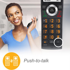 CL82219 DECT 6.0 2-Handset Cordless Phone for Home with Answering Machine