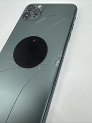 Apple iPhone 11 Pro – Unknown Storage. Cracked Back. UNTESTED FOR PARTS AS IS